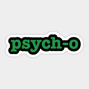 Psych Psych-o Sticker